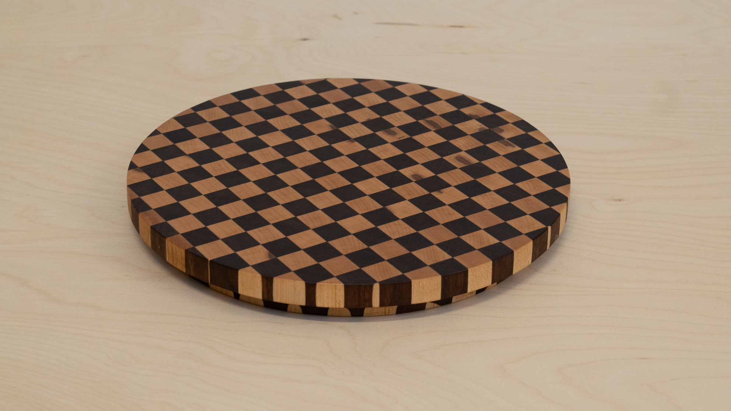 Round Endgrain Serving Boards