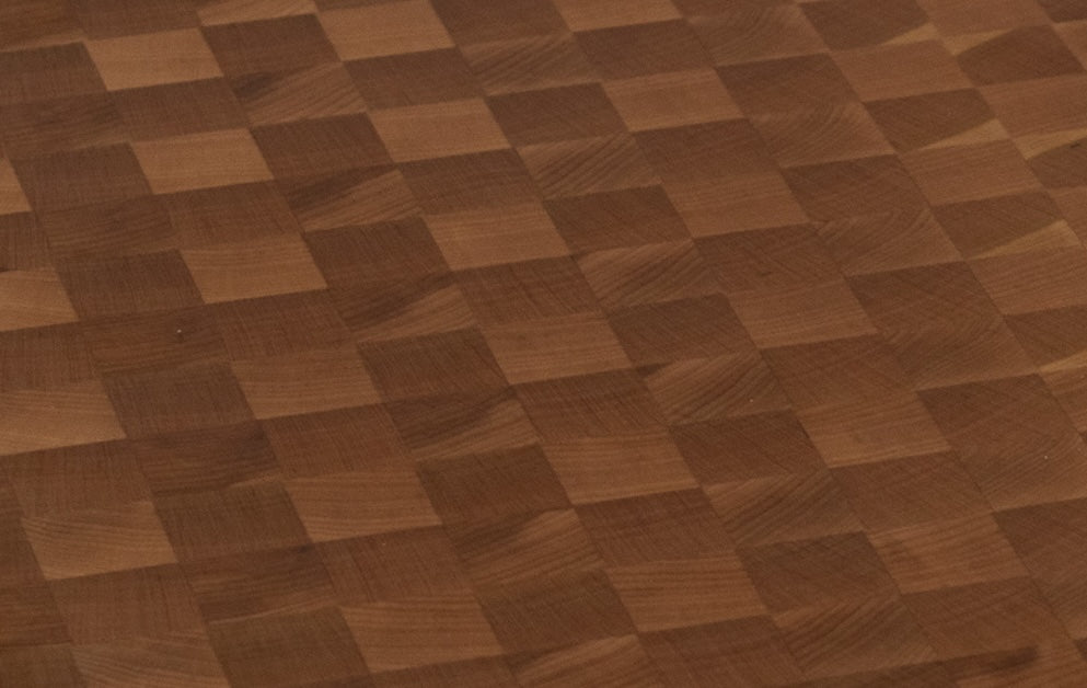 Endgrain Cutting Board: Rounded Edge